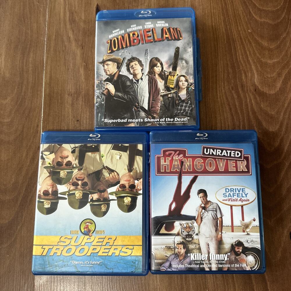Blu Ray Lot (3)- Comedy Movies!